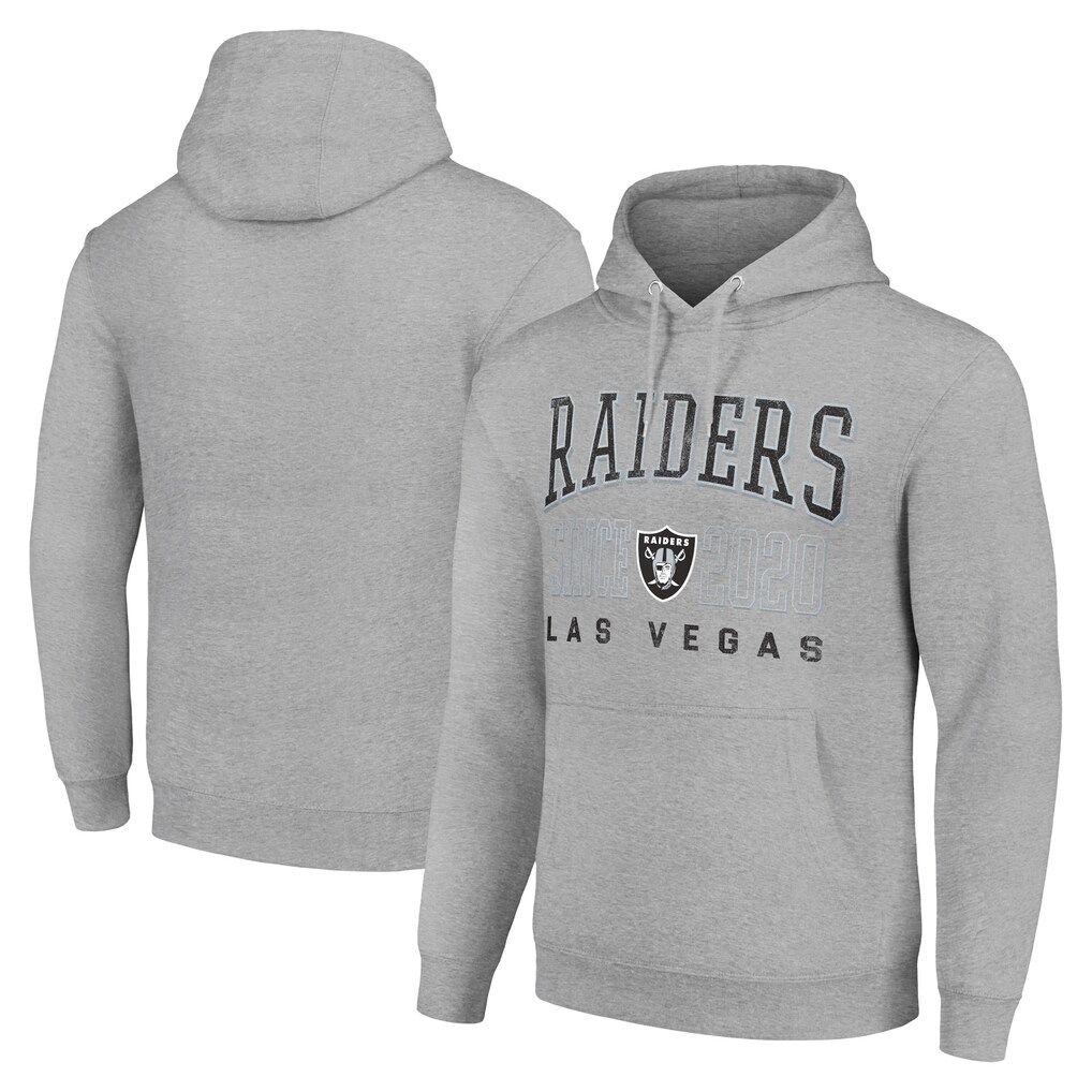 Men 2026 NFL Oakland Raiders grey Hoodie hooded style 02->oakland raiders->NFL Jersey